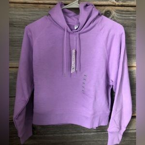 Uniqlo Cropped Hooded Sweatshirt, XXS